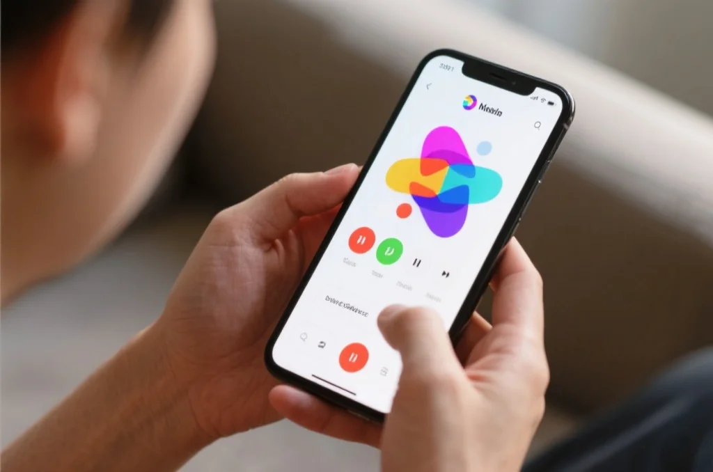 用户在手机上体验PG娱乐应用的流畅界面